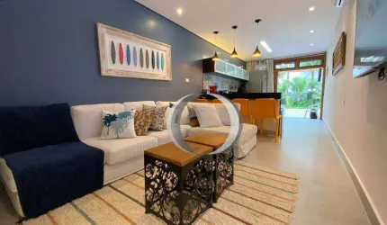 Guarujá Marina Del Rey, casa com 2 suites e vaga nautica