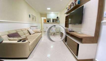 Guarujá MArina Del Rey Flat terreo com 2 quartos sendo 1 suite