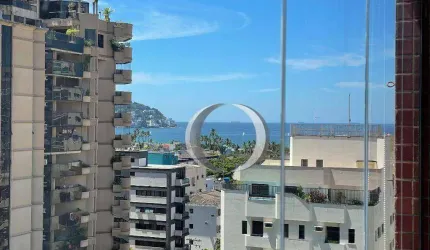 Guarujá Enseada apartamento na brunella com varanda goumert e vista mar