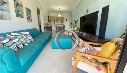 Apartamento com 3 quartos reformado, predio com area de lazer na praia da Enseada