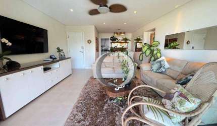 Apartamento a venda no Morro do Maluf, frente mar, 3 quartos (sendo 2 suítes), condominio clube