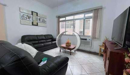 Apartamento com 2 dormitórios à venda, 90 m² por R$ 430.000,00 - Enseada - Guarujá/SP