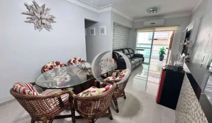Apartamento com 3 dormitórios à venda, 100 m² por R$ 750.000,00 - Enseada - Guarujá/SP