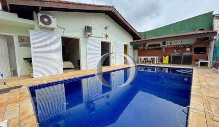 Jd. Albamar - Casa com 4 dormitórios à venda, 180 m² por R$ 950.000 - Jardim Albamar - Guarujá/SP
