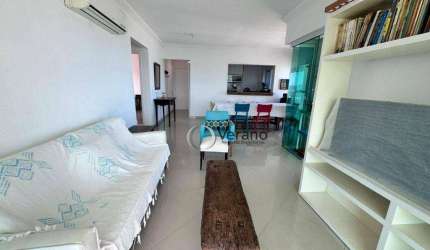 Apartamento com 3 dormitórios à venda, 141 m² por R$ 1.750.000,00 - Enseada - Guarujá/SP
