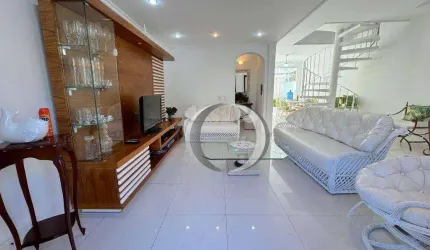 Costa do Mar - Casa em frente ao mar com 3 quartos, sendo 1 suíte à venda, 190 m² por R$ 1.100.000 - Enseada - Guarujá/SP