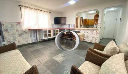 Apartamento com 3 dormitórios à venda, 90 m² por R$ 380.000,00 - Enseada - Guarujá/SP