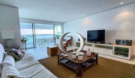 Apartamento vista oceânica com 3 Suítes à venda, 184 m² - Pitangueiras, Guarujá/SP