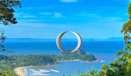 TERRENO COM VISTA PANORÂMICA PARA O MAR E AREIAS DA PRAIA DE SÃO PEDRO E TODO LITORAL NORTE/ILHA BELA