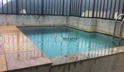 Cobertura com 2 dormitórios à venda, 160 m² por R$ 700.000,00 - Enseada - Guarujá/SP