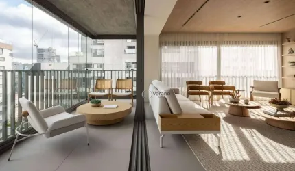 Apartamento decorado com 2 suítes na Vila Nova Conceição