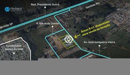 Área, 20000 m² - venda por R$ 12.000.000 ou aluguel por R$ 58.000,00/mês - Bairro Do Grama - Caçapava/SP