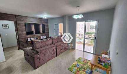 Apartamento com 3 dormitórios à venda, 100 m² por R$ 720.000,00 - Condomínio Bella Cittá Club House - São José dos Campos/SP