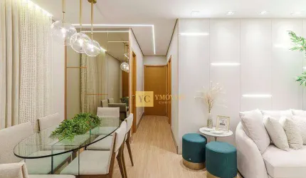 Apartamento com 2 dormitórios à venda, 67 m² por R$ 710.000,00 - Bacacheri - Curitiba/PR