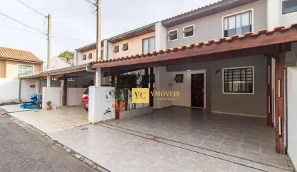 Sobrado em condomínio fechado,  3 dormitórios à venda, 130 m² por R$ 575.000 - Cajuru - Curitiba/PR
