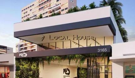 Apartamento à venda, no Plus Portão,  em Curitiba, Água Verde, com 1 quarto, 40,62m²