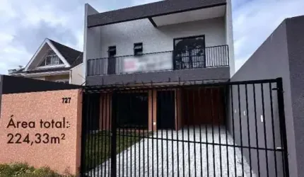 Sobrado Novo com 3 Quartos e Suíte Master no Alkaa Residencial – Abranches, Curitiba
