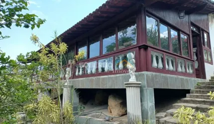 Casa 4 Quartos em Condomínio Com Cachoeira e Lazer, Guapimirim, RJ