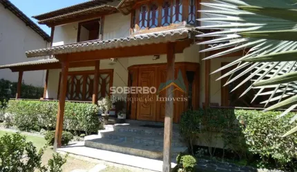 Casa Alto Padrão, 6 Quartos, Condomínio com Lazer, Parque do Imbuí, Teresópolis, RJ