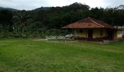 Sítio com Riacho, 635.000 m2 e 3 Casas - Santa Rita, Teresópolis, RJ