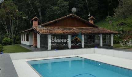 Sítio 28.210 m2, Casa 4 Quartos, Piscina, Sauna, Sebastiana, Teresópolis, RJ