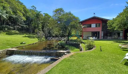 Sítio com Cachoeira Cristalina, 9.950 m2, Casa com 6 Quartos, Teresópolis, RJ