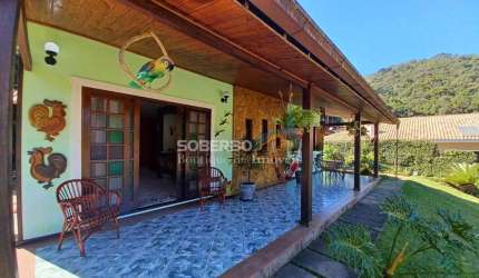 Casa 5 Quartos com Quintal e Piscina, Albuquerque, Teresópolis