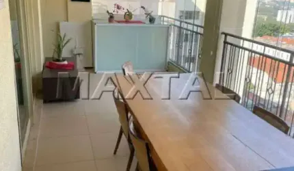 Apartamento com 152m² em Santana, com 4 Dormitórios, sendo 3 Suítes e 3 vagas. Lazer completo.