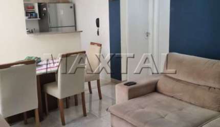 Apartamento de 46m², 2 dormitórios, 1 banheiro, 1 vaga de garagem, em Guarulhos.