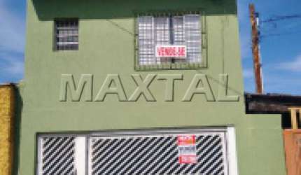 Sobrado na Vila Nova Mazzei com 3 dormitórios sendo 1 suite, ampla sala, cozinha, 4 vagas mais salão