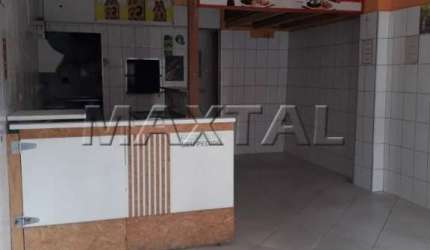 Salão comercial, 60 m² salão amplo, 1 banheiro e 1 cozinha - Santana