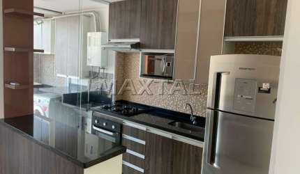 Apartamento Vila das Mercês de 59 m²,à venda, com 2 dormitórios, 1 suíte, 2 banheiros e 1 vaga.