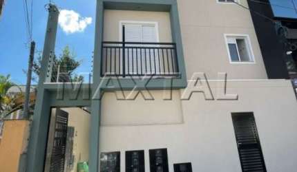 Apartamento no Jardim França de 44,93 m², andar térreo com 2 quartos, sala e lavanderia.
