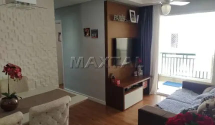 Apartamento Jardim Peri, 53 m², 2 quartos, 1 sala, 1 cozinha com armários planejados, 1 vaga.
