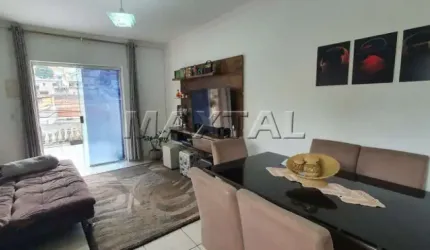 Sobrado com 3 dormitórios, 1 suíte, 3 banheiros, 1 sala e 2 vagas - Vila Isolina Mazzei
