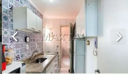 Apartamento de 53m²,  com 2 dormitórios, 1 banheiro, área de serviço com lavanderia e 1 vaga.