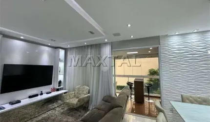Apartamento 107m², 3 dormitórios, 3 suítes, 5 banheiros, 3 vagas de garagem