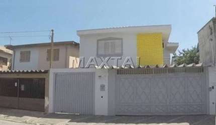 Sobrado 4 dormitórios, 4 vagas, sala de estar com lareira e 2 ambientes 217m² na região Casa Verde