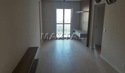 Apartamento 56,30m² novo à venda na Parada Inglesa, 2 dormitórios e 2 vagas de garagem