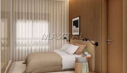 Apartamento à venda de 64,68m², com 2 dormitórios, 1 suíte e 1 vaga, no Jardim São Paulo.