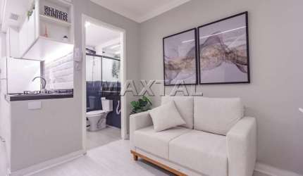 Studio à venda, com 24m² e 1 quarto no Centro de São Paulo. Prédio com elevador