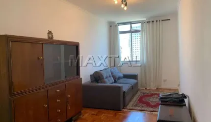 Apartamento de 52m² no Campos Elíseos, à venda. Com 1 dormitório, sem vaga, todo reformado.