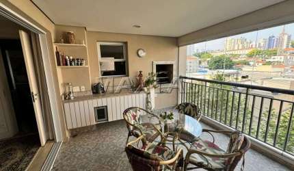Apartamento à venda em Santana de 162 m², com 3 suítes, varanda gourmet com churrasqueira e 3 vagas.