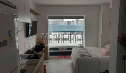 Apartamento, 26m², mobiliado, ensolarado, com varanda próximo ao Metrô Tucuruvi.