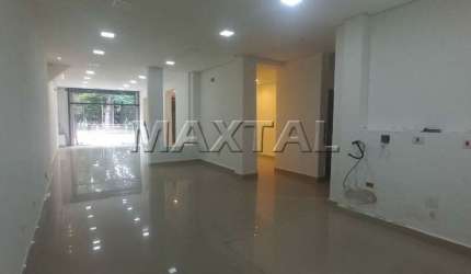 Loja na Braz Leme com 175 m², duas entradas, 2 banheiros, Santana.