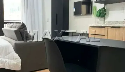 Studio mobiliado para locação de 62m², com 1 dormitório na Consolação.