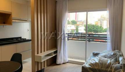 Apartamento 37m² para alugar mobiliado Vila Pauliceia, 1 dormitório, sem vaga.