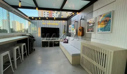 Apartamento à venda de 90m², com 2 dormitórios, 1 suíte e 1 vaga, em Santana.