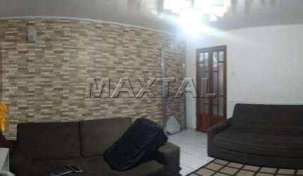 Casa à venda no Lauzane Paulista com 2 dormitórios, sala, cozinha, 1 banheiro e 2 vagas de garagem