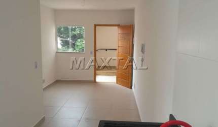 Apartamento à venda novo de 40m². Com 2 dormitórios e 1 suíte, na Vila Mazzei.